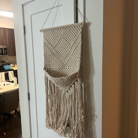 Macrame Woven Hanging decor - Picture 3 of 6